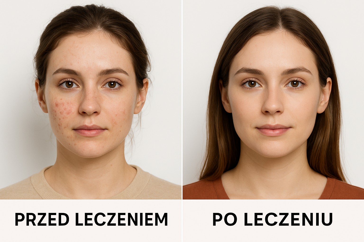 przebarwienia pozapalne twarzy – efekt leczenia IPL